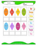 Renkleri Öğreniyorum Çalışma Sayfaları